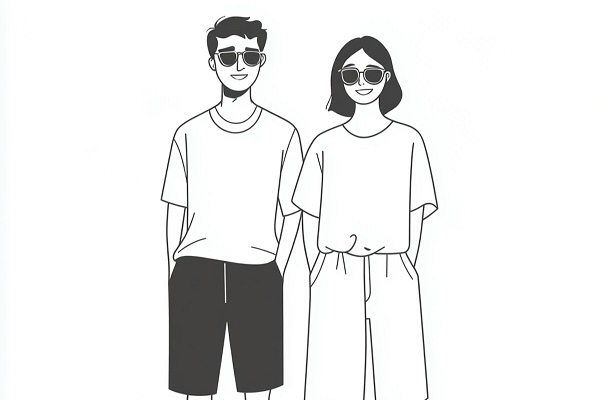 Couple enjoying a shared activity together